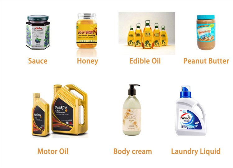 ඉවුම් පිහුම් තෙල්, සෝස් සඳහා ස්වයංක්‍රීය පේස්ට් පිරවුම් යන්ත්‍රය