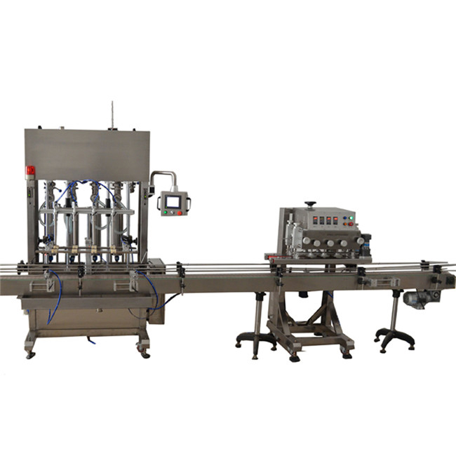 ස්වයංක්රීය දියර බෝතල් උපකරණ මිලි ලීටර් 50 වෛද්ය ඇල්කොහොල් පිරවුම් යන්ත්රය